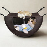 Cat Hammock Elevated Breathable Mesh & Adjustable Straps