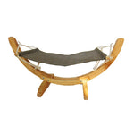 Cat Hammock Wooden Frame Oxford Fabric Hanging Bed