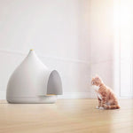 Cat House Water Drop Design Plush Interior