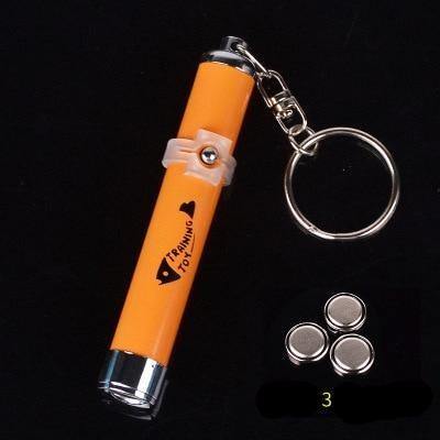 Cat Laser Pointer Animated Mouse Pattern Batteries Included