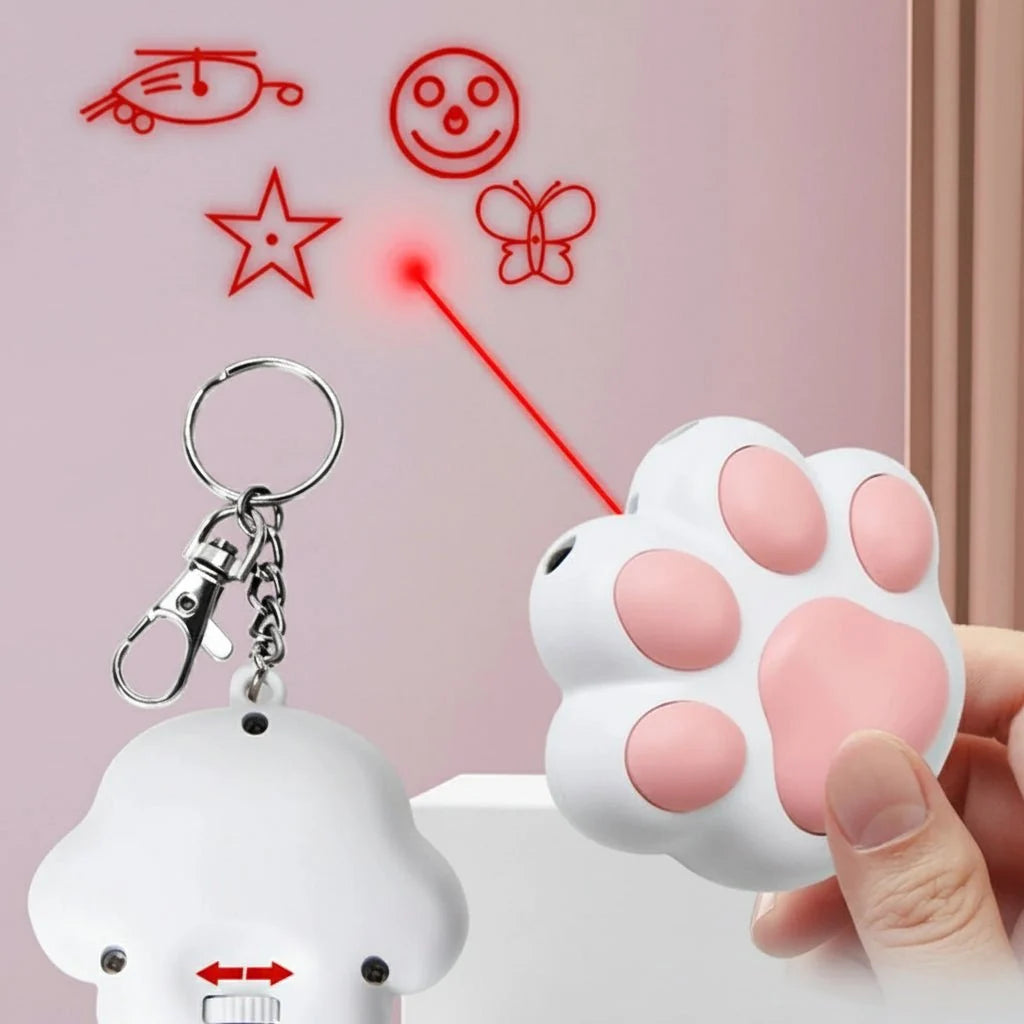 Cat Laser Toy Five Adjustable Light Patterns Automatic Timer