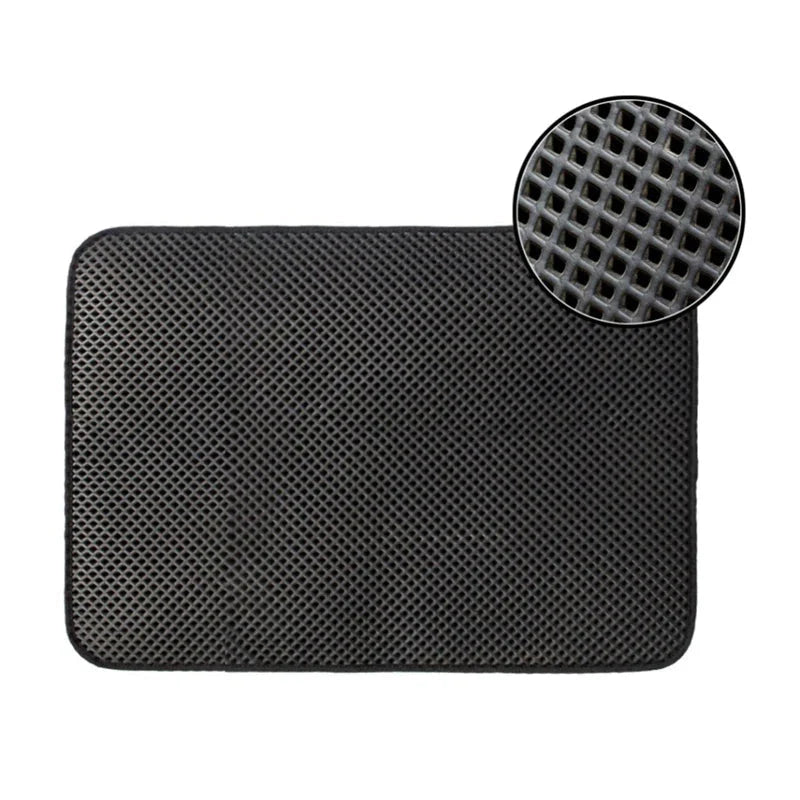 Cat Litter Mat Waterproof Non-Slip Easy-Clean