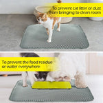 Cat Litter Mat Waterproof Non-Slip Easy-Clean