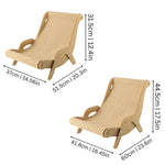 Cat Lounge Chair Sisal Scratcher & Wood Frame