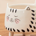 Cat Mug Ceramic Cat-Shaped Design 11.8 Oz Capacity