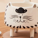 Cat Mug Ceramic Cat-Shaped Design 11.8 Oz Capacity