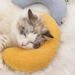 Cat Pillow U-Shaped Calming PP Cotton