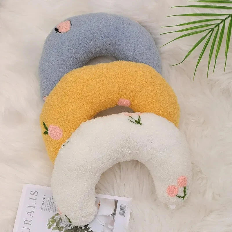 Cat Pillow U-Shaped Calming PP Cotton