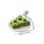 Cat Puzzle Toy Interactive Scratch-Friendly Felt