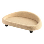 Cat Scratcher Bed Curved Non-Slip Felt & Sisal