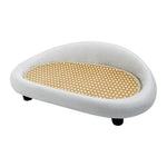 Cat Scratcher Bed Curved Non-Slip Felt & Sisal
