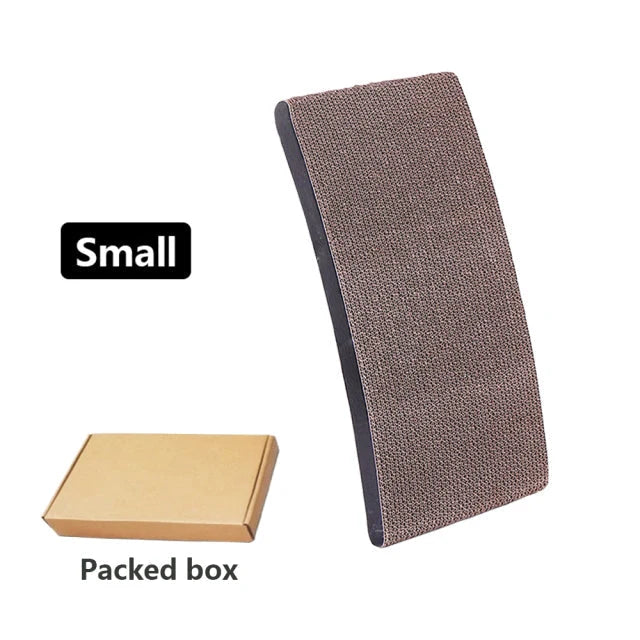 Cat Scratcher Bed Curved Wooden Lounge