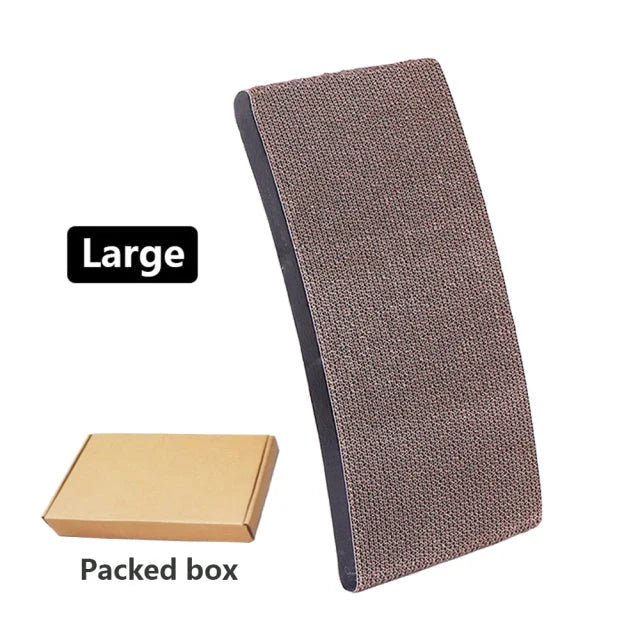 Cat Scratcher Bed Curved Wooden Lounge