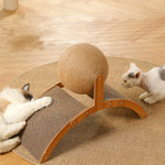 Cat Scratcher Board Wooden Play & Lounge