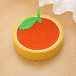 Cat Scratcher Durable Sisal Rope Compact Orange