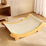 Cat Scratcher Lounge Durable Cardboard Protects Furniture