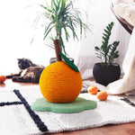 Cat Scratching Toy Sisal Orange Tree Design
