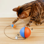 Cat Toy Automatic Erratic Movement Feather Attachment
