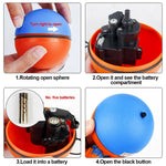 Cat Toy Automatic Erratic Movement Feather Attachment
