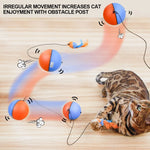 Cat Toy Automatic Erratic Movement Feather Attachment