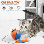 Cat Toy Automatic Erratic Movement Feather Attachment
