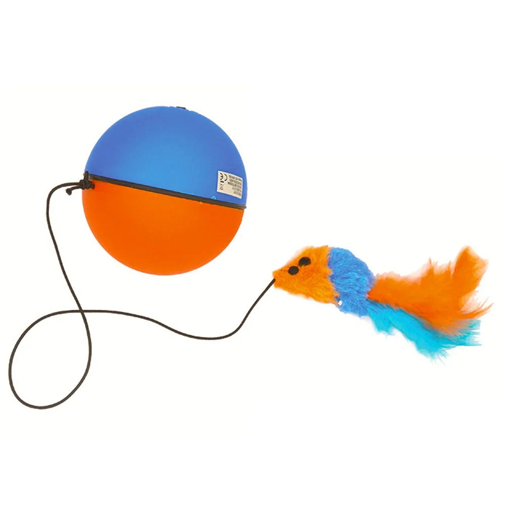 Cat Toy Automatic Erratic Movement Feather Attachment