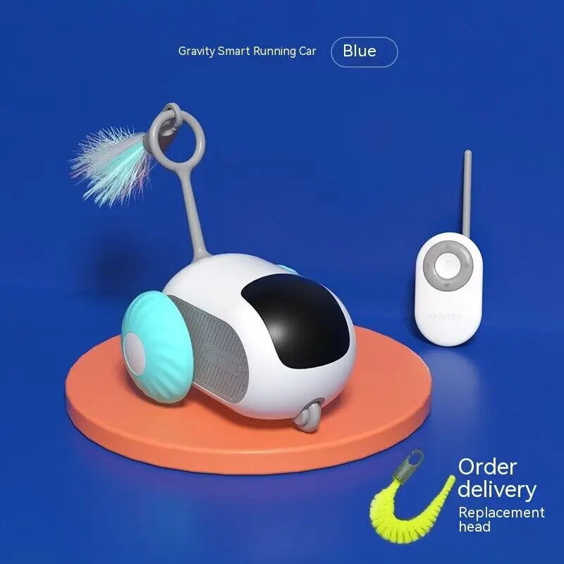 Cat Toy Car Interactive Blinking Light