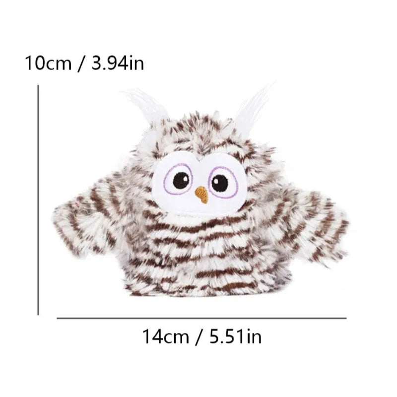 Cat Toy Flapping Wings & Owl Sounds USB-C Rechargeable