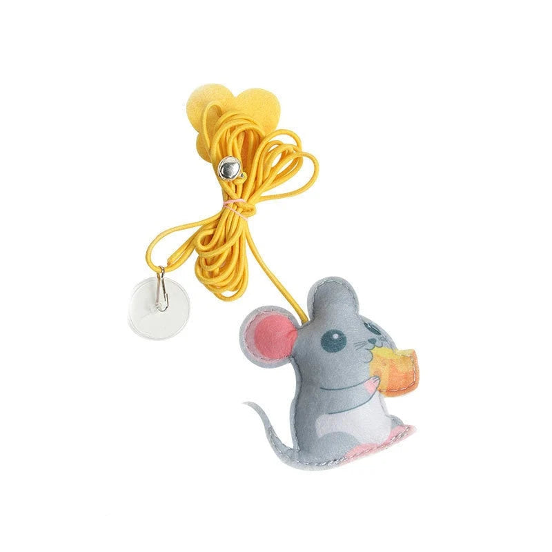 Cat Toy Hangable Interactive 6.56 Ft Elastic Rope