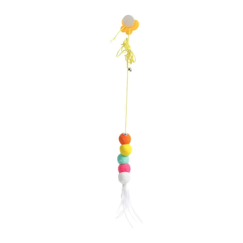 Cat Toy Hangable Interactive 6.56 Ft Elastic Rope