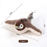 Cat Toy Motion-Activated Flapping Bird USB-Rechargeable