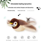 Cat Toy Motion-Activated Flapping Bird USB-Rechargeable