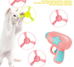 Cat Toy Rotating Light-Up Flying Disc