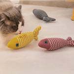 Cat Toy Set Fish-Shaped Catnip 3-Pack