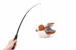 Cat Toy Touch-Activated Flapping Bird With Catnip