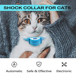 Cat Training Collar Sound Vibration Shock Modes Waterproof