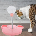 Cat Treat Dispenser Toy Interactive Suction Cup Base