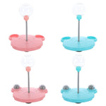 Cat Treat Dispenser Toy Interactive Suction Cup Base