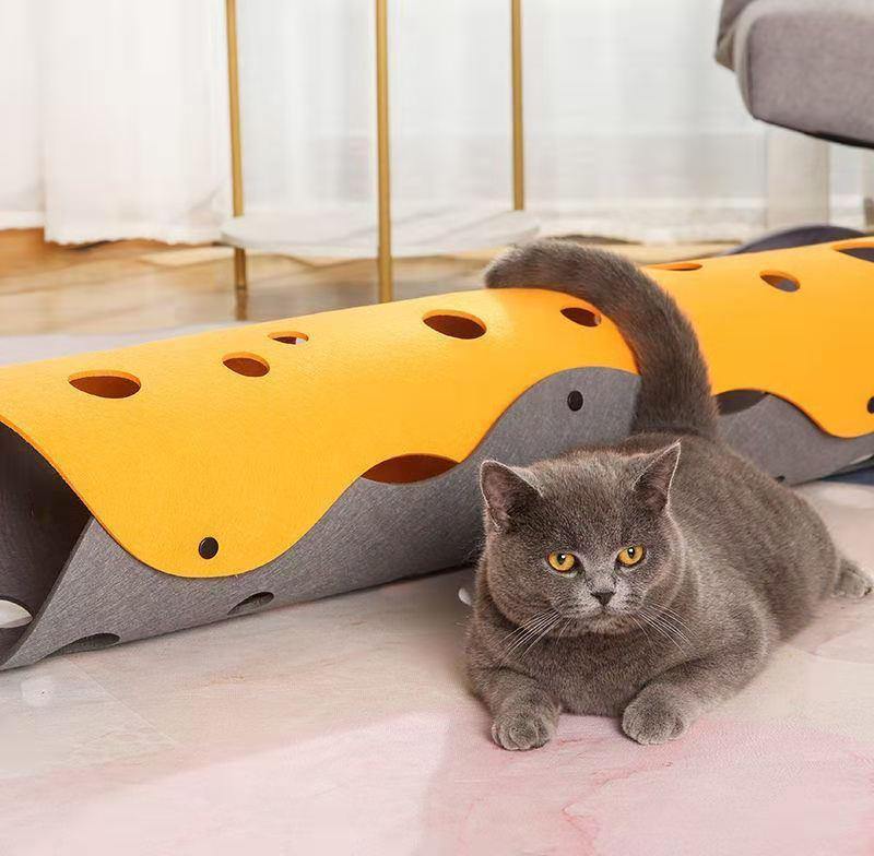Cat Tunnel Tear-Resistant Felt Scratching Mats