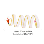 Cat Tunnel Toy Foldable Multiple Entry Points