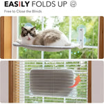 Cat Window Bed Foldable Suction Cups Plush Cushion