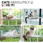 Cat Window Bed Foldable Suction Cups Plush Cushion