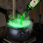 Cauldron Floating Potion Bottle Fog & Glow Display
