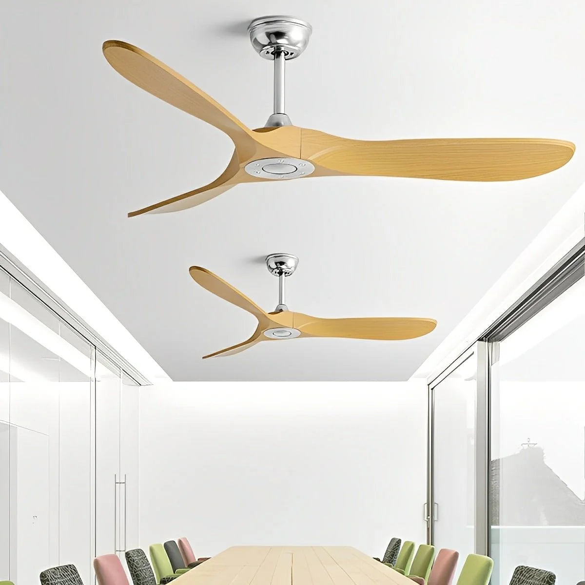 Ceiling Fan Quiet Energy-Efficient DC Motor Reversible Airflow