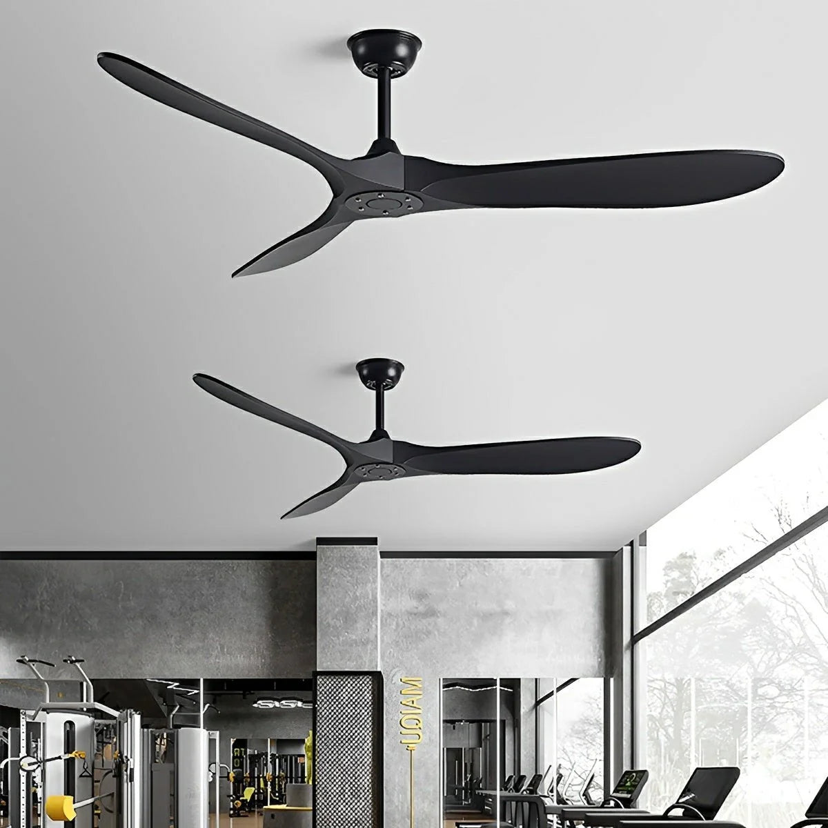 Ceiling Fan Quiet Energy-Efficient DC Motor Reversible Airflow