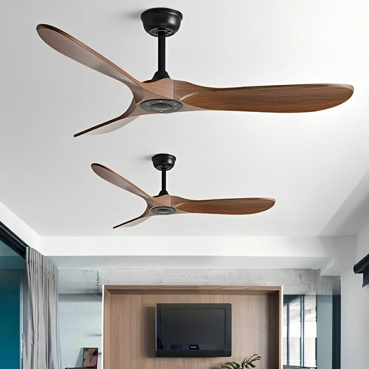 Ceiling Fan Quiet Energy-Efficient DC Motor Reversible Airflow