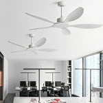 Ceiling Fan Quiet Reversible DC Motor Remote Controls