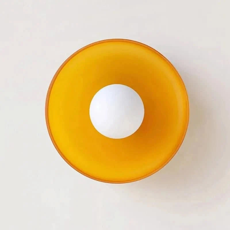 Ceiling Lamp Glass Nordic Design LED-Compatible Warm Light