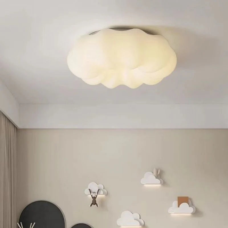 Ceiling Light Cloud-Shaped Three-Color Lighting Adjustable Height