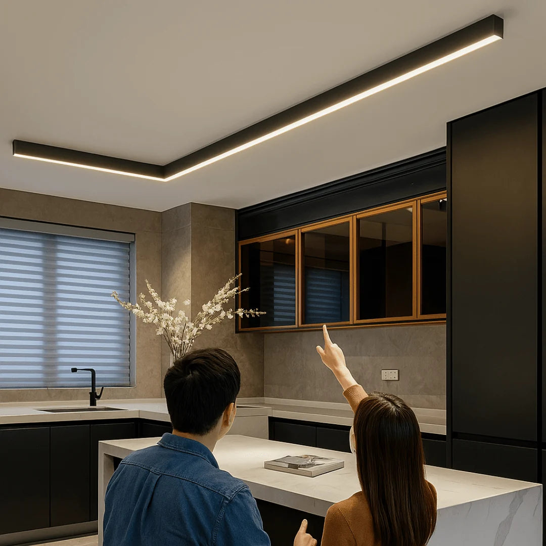 Ceiling Light Integrated LED Dimmable Remote Control